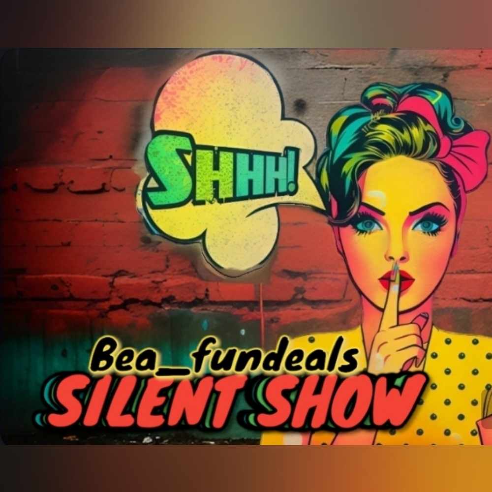 Silent Show! Dresses! Shoes! Jewelry! 1145PM tonite! Stop by & say hi!🙋🏼😁